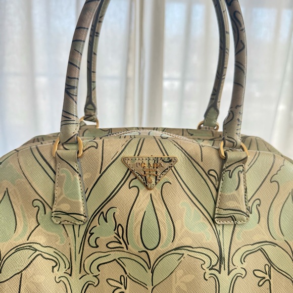 *RARE* Prada Saffiano Bauletto Bag | 100% Authentic - Picture 2 of 9